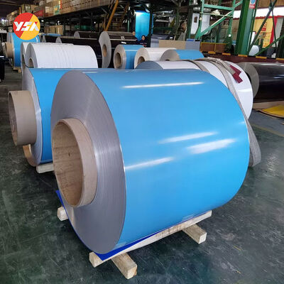 PVDF Coated 1100 3003 3004 3105 5052 Aluminum Coil Color Roll White