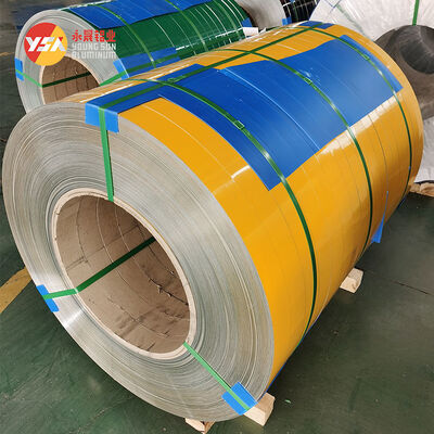 Color Coated Aluminum Strip Coil 1050 3003 H24 0.15mm-1.2mm for Gutter Channel Letter Venetian Blind Slats