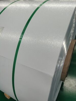 10mm Width 0.3mm Thick Pre Painted Aluminum Sheet PE PVDF For Construction