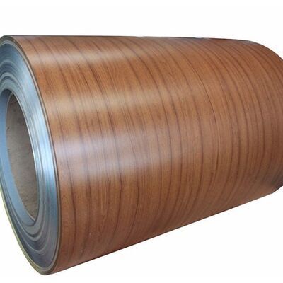 3.0mm 5005 Wooden Grain Color Coated Aluminum Coil For Building Decoration