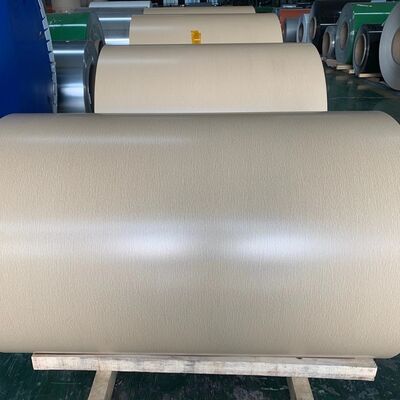 3003 H14 H22 Embossed Color Coated Aluminum Coil Decorative Gutter