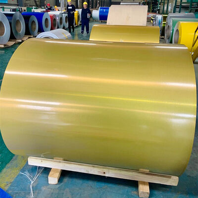 EN573-1 Gutter Roofing Painted Aluminum Coil PE Coating T851