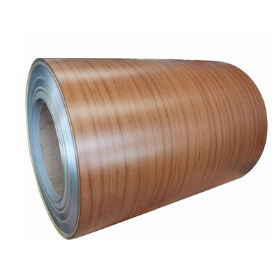 PVDF Wood Grain Aluminium Coated Coil For Construction