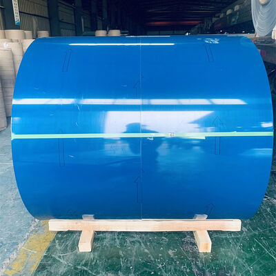 Factory Direct 1060 3003 Color Coated Aluminum Coil 0.2-6.0mm Weather Resistant For Building Siding Roof Pipe Insulation