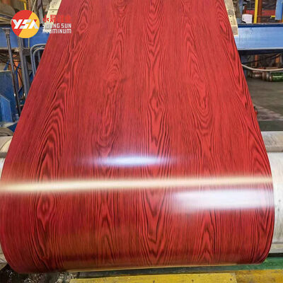Alloy 1060 3003 3004 5052 Temper H24 H19 Color Coated Aluminum Coil