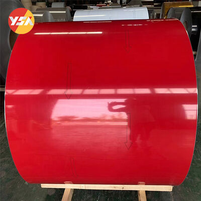 Thickness Range 0.20-6.0mm Color Coated Aluminum Coil Featuring Durable Paint Thickness 15 to 30 Microns Ideal for Construction and Industrial