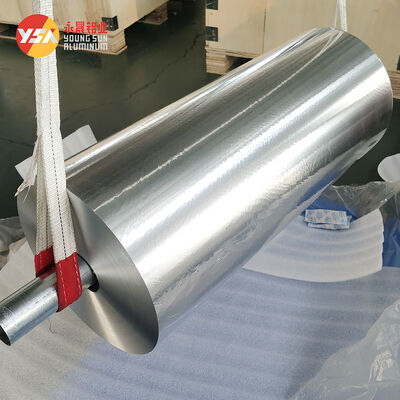 8011 H24 10mic Thick Aluminum Foil In Stock Foil Jumbo Roll For Packaging