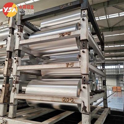 1060 3003 8011 8079 Aluminum Foil Jumbo Roll 6-35 Micron For Pharma Blister Lithium Battery Food Cigarette Packaging