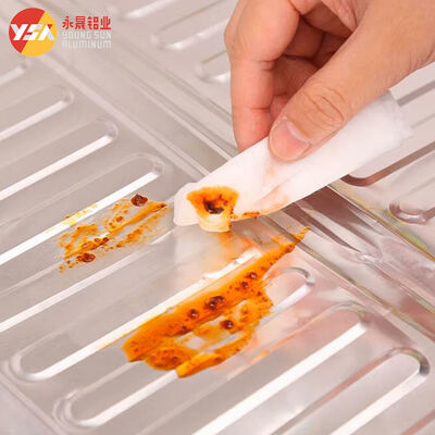 Aluminum Foil Oil Blocker Foldable Kitchen Stove Oil Blocker