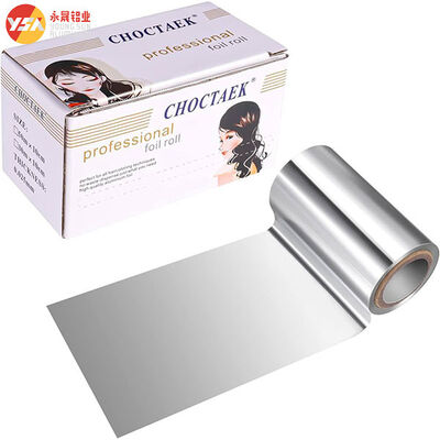 8011 0.025mm Hair Foil For Hair Coloring Salon Use 4.5cm 9.5cm Roll