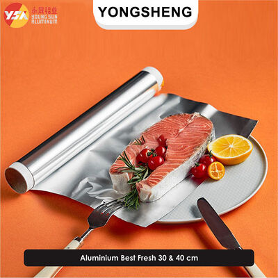 30cm Air Fryer Aluminium Foil 8011 Household Baking Non-Stick Tin Paper Roll