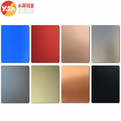 5052 Anodized Aluminum Sheet 2mm 3mm 4mm Black Blue Red Rose Gold Plate