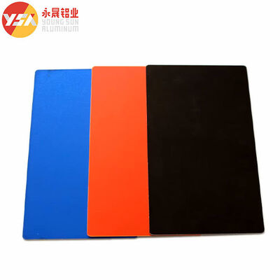 5052 Anodized Aluminum Sheet 2mm 3mm 4mm Black Blue Red Rose Gold Plate
