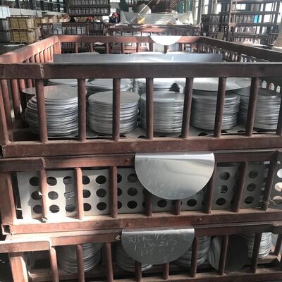 Deep Drawing 0.5mm To 6.0mm Round Aluminium Circle Plate For Cookwares