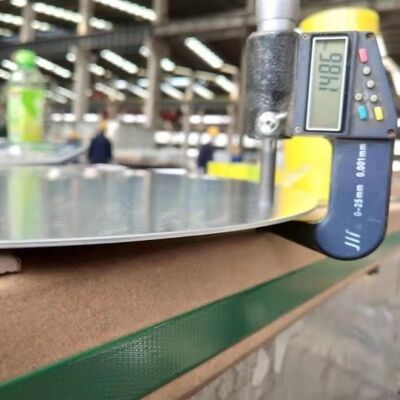 OEM Coated Anodized Polished Mirror Aluminum Round Circle