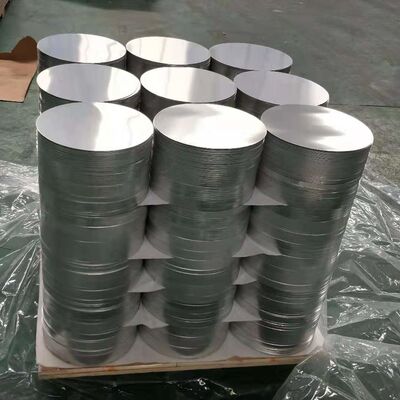 Alloy 1060 Deep Drawn Aluminum Round Circle Plain For Industrial Lighting