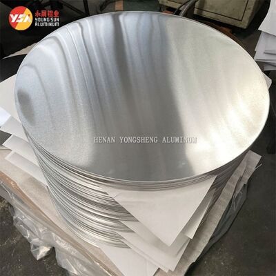 Precision Aluminum Circle 1050 3003 High Flatness Burr Free Edge 0.1mm Tolerance EN573-1 for Cookware Deep Drawing