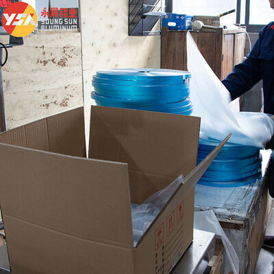 Blue 9mic 23mic AL+PET Aluminum Plastic Laminated Film Single Side