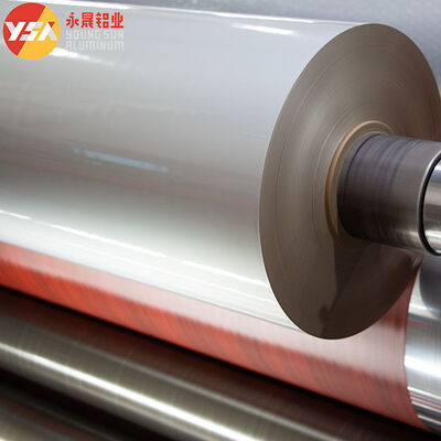 AL+PET+PVC Wood Grain Insulation Aluminium Polyester  Laminating Film