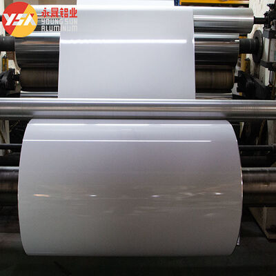 Printing Packaging Foil AL+PET Laminating Single Sided Milky Film