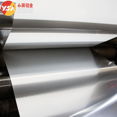 Printing Packaging Foil AL+PET Laminating Single Sided Milky Film