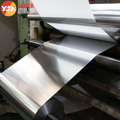 Printing Packaging Foil AL+PET Laminating Single Sided Milky Film