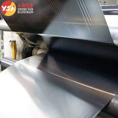 Single Sided Printing Laminating Foil AL+PET Sliver Color For Packaging