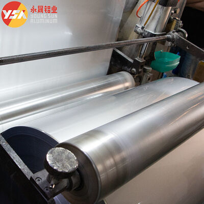 Flexible Duct Single Side Polyester+AL Foil Laminated Film Material