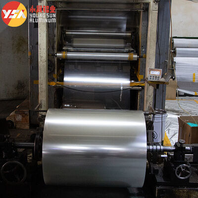 Flexible Duct Single Side Polyester+AL Foil Laminated Film Material