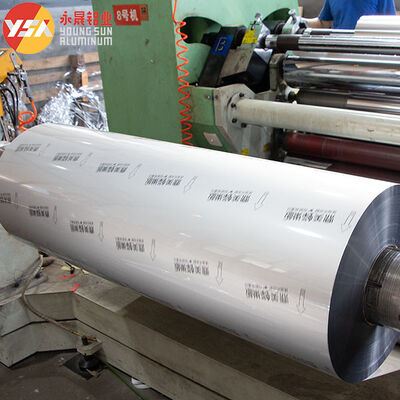 Aluminum Foil Laminated Polyester Film 8011 8079 1235 Cable Shielding VMPET Self Adhesive Custom Slitting Waterproof