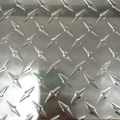 8x4 Sheet Aluminium Chequer Plate aluminium tread plate 2mm black aluminium checker plate