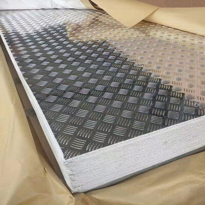 5.0mm Aluminum Diamond Plate Sheet 5754 Aluminum Checker Plate