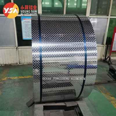 5754 Aluminum Sheet 5 Bar 5mm 4x8 Sheet Aluminum Diamond Plate Embossed Aluminum Sheet Roll
