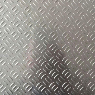 5052 3000 Series 5 bar aluminum tread plate 2mm aluminium checker plate