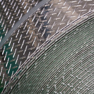 Custom Car Anti Skid Pattern Aluminum Plate Aluminum Alloy Embossed Plate