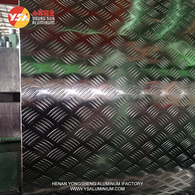 5.0mm Embossed Aluminum Sheet 5052 3000 Series Aluminum Diamond Plate Sheets
