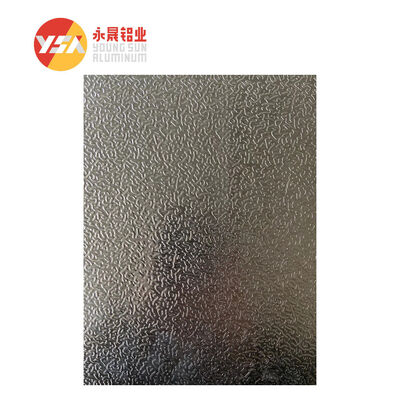 High Corrosionresistance Embossed Aluminum Sheet with Mill Finish Surface Designed to Withstand Harsh Weather Conditions