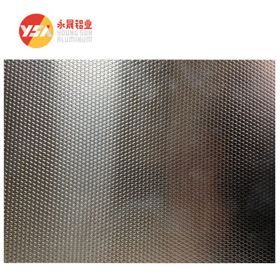 High Corrosionresistance Embossed Aluminum Sheet with Mill Finish Surface Designed to Withstand Harsh Weather Conditions