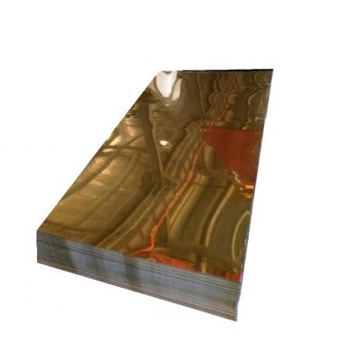 Silver Colored 0.2mm 6.0mm Clear Mirror Aluminum Sheet 3mm To 3000mm Width