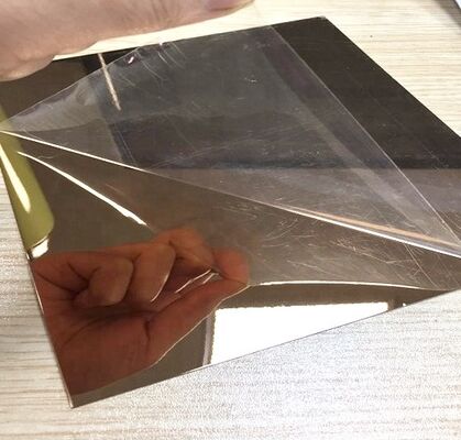 Reflectivity Above 85 Percent Mirror Aluminum Sheet Offering 2.7 G per Cubic Centimeter Density Perfect for Fabrication and Design Projects