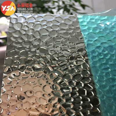 3mm 4mm 1100 3003 5083 6061 Mirror Polished Reflective Embossed Aluminum Tread Plate Checkered