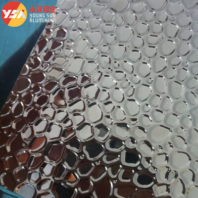 3mm 4mm 1100 3003 5083 6061 Mirror Polished Reflective Embossed Aluminum Tread Plate Checkered
