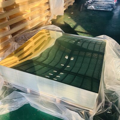 Temper H14 Mirror Aluminum Sheet Width 1000mm to 1500mm Durable Lightweight Material with Excellent Reflective Properties