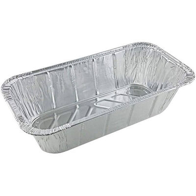 1 3 Foil Steam Table Pan  Foil Lids - 100 Case 64 Oz
