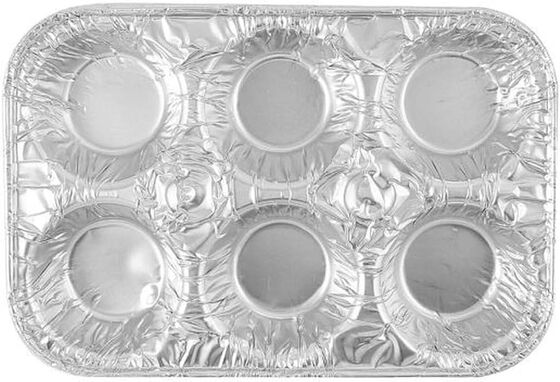 Disposable Muffin Tins 6 Cup Muffin Pans For Baking Cupcakes Mini Pie