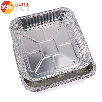 8x8 Pan Bread Square Aluminum Pan Cake Foil Pan 8x8 Inch Baking