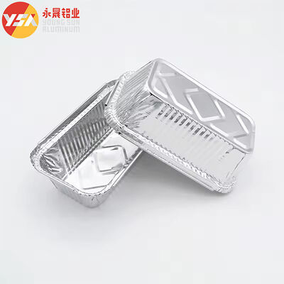 Disposable Pan Alu Foil Containers 800ml Disposable Baking Sheets
