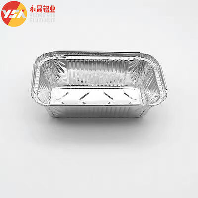 Disposable Pan Alu Foil Containers 800ml Disposable Baking Sheets