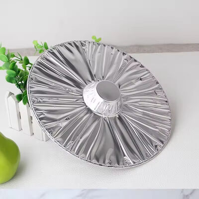 Disposable Round Aluminum Foil Pot Heavy Duty Foil Cooking Pot with Foiled Cover