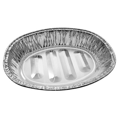 267oz Oval Aluminum Foil Turkey Tray Large Foil Roasting Pan Pakaging